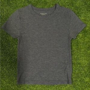 American Eagle Outfitters Charcoal Kids Tee